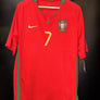PORTUGAL RONALDO 2008-2009 ORIGINAL JERSEY Size L
