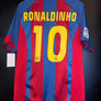 BARCELONA RONALDINHO 2004-2005 ORIGINAL JERSEY Size M