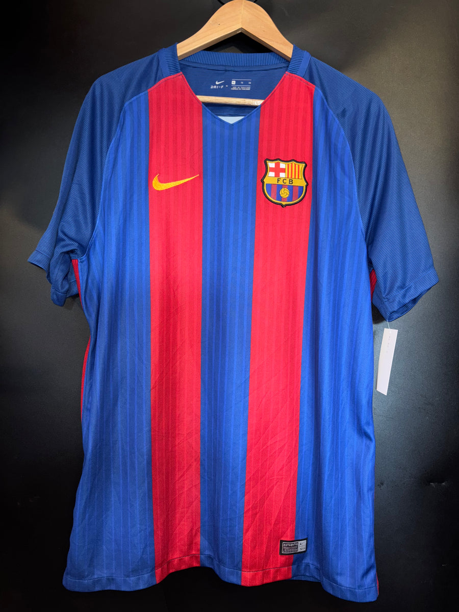 BARCELONA NEYMAR JR 2016-2017 ORIGINAL JERSEY Size XL