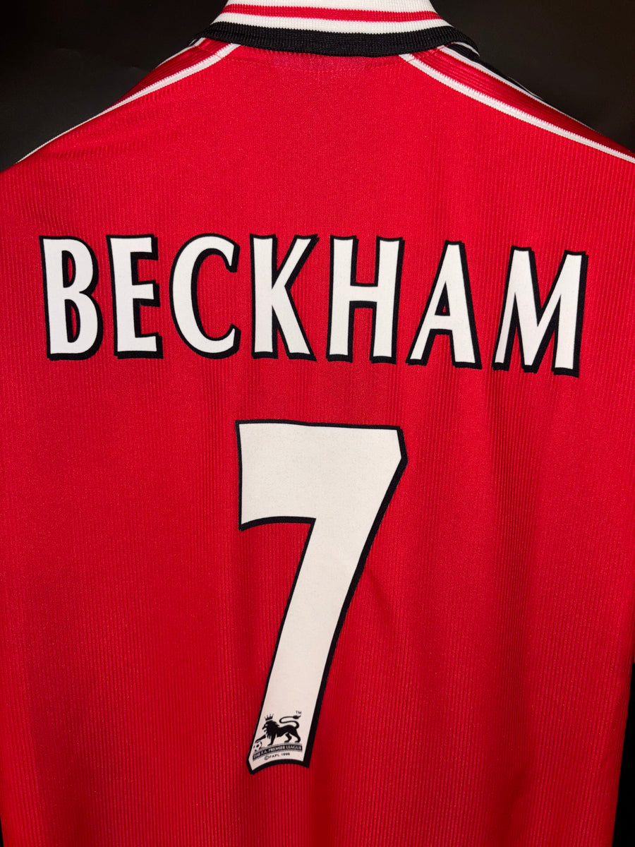 MANCHESTER UNITED BECKHAM 1999-2000 ORIGINAL JERSEY Size M