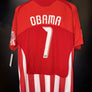 CHIVAS USA OBAMA SPECIAL EDITION 2009-2010 ORIGINAL PLAYER JERSEY Size L