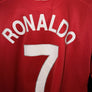 MANCHESTER UNITED RONALDO 2008-2009 ORIGINAL JERSEY Size XL