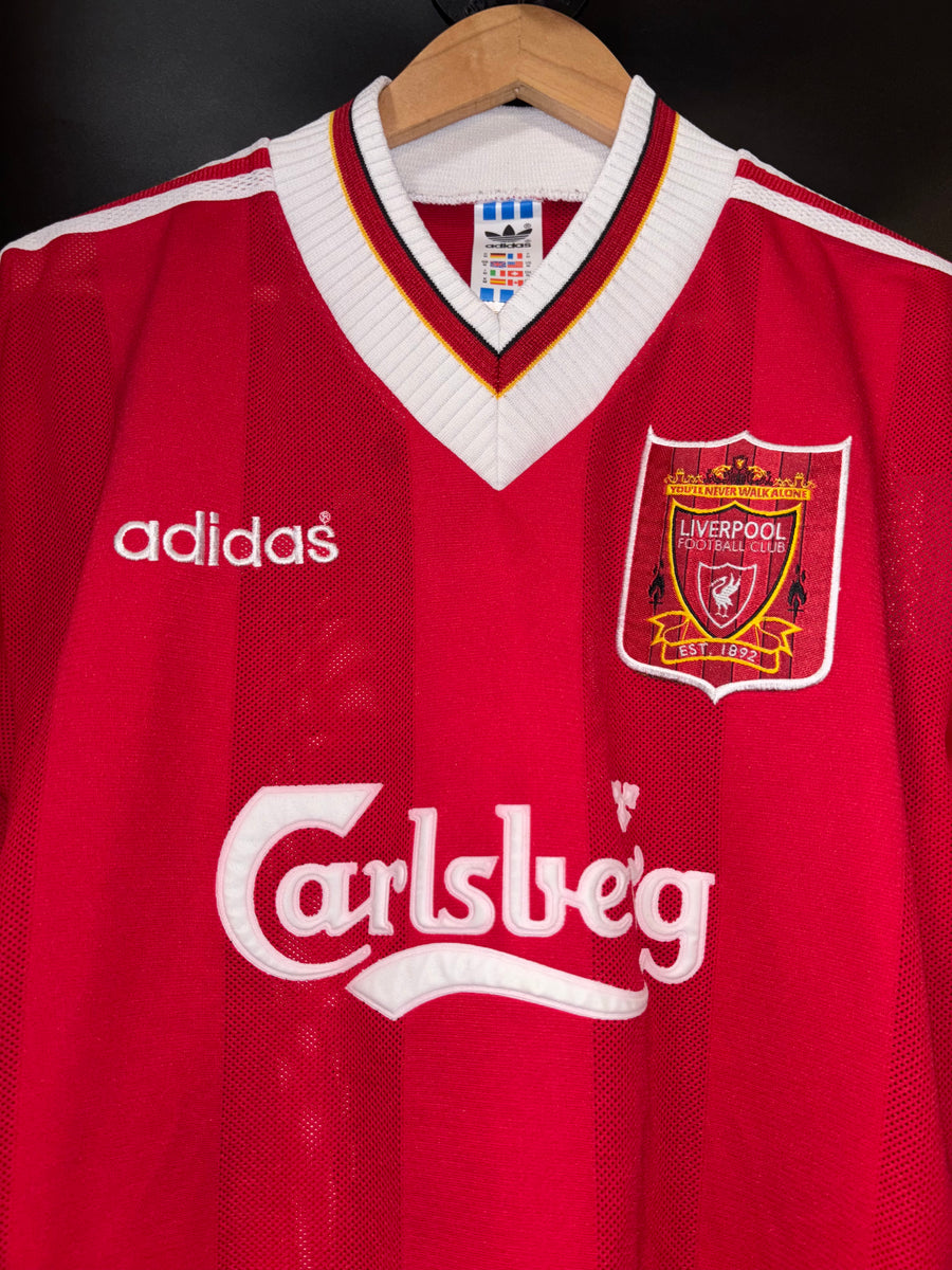 LIVERPOOL FOWLER 1995-1996 ORIGINAL JERSEY Size M