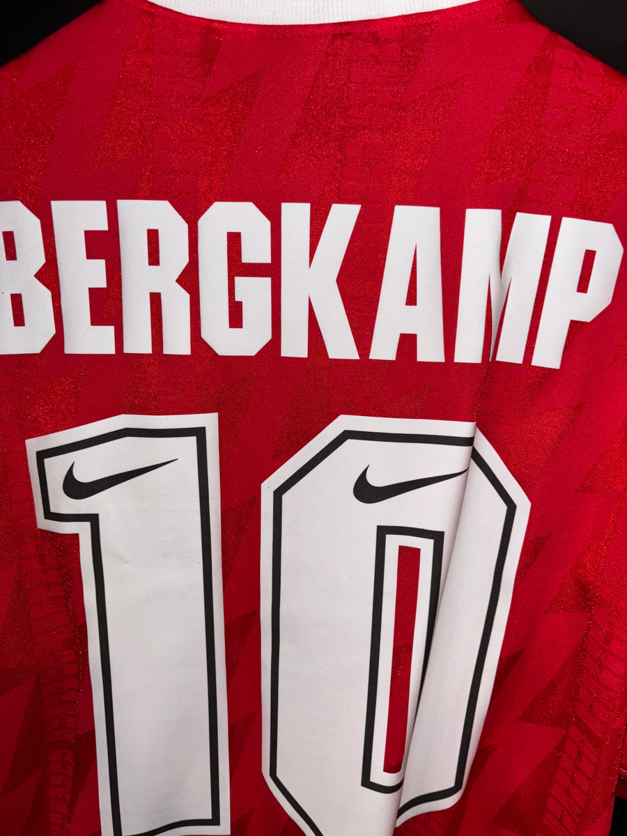 ARSENAL BERGKAMP 1995-1996 ORIGINAL JERSEY Size XL