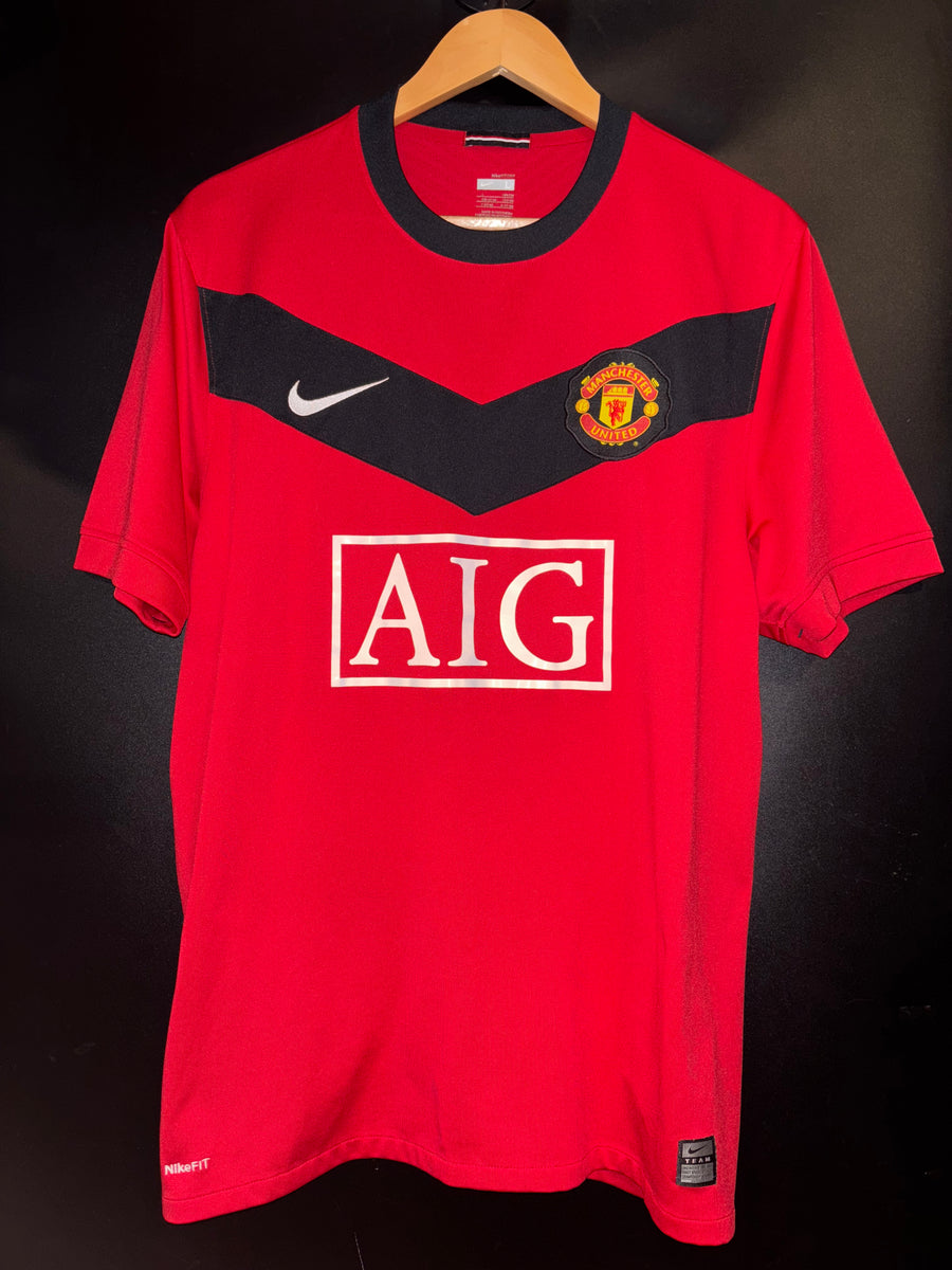 MANCHESTER UNITED VALENCIA 2009-2010 ORIGINAL JERSEY Size L