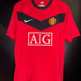 MANCHESTER UNITED VALENCIA 2009-2010 ORIGINAL JERSEY Size L