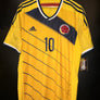 COLOMBIA JAMES 2014-2015 ORIGINAL JERSEY Size XL