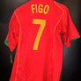PORTUGAL FIGO 2004-2005 ORIGINAL JERSEY Size M