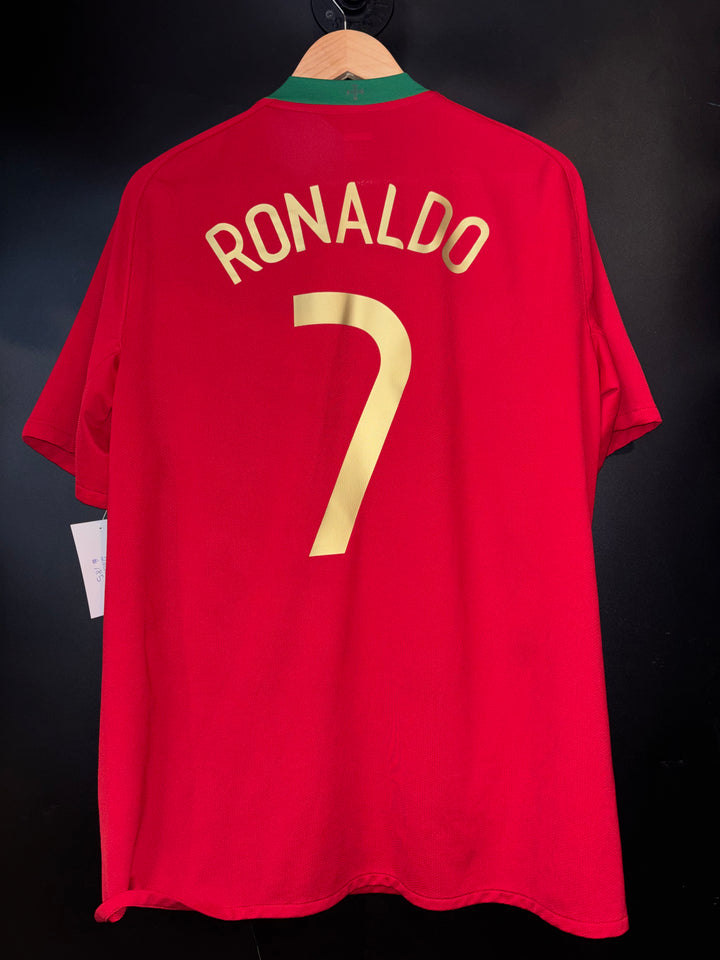 PORTUGAL RONALDO 2008-2009 ORIGINAL JERSEY Size L