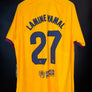 BARCELONA YAMAL 2023-2024 ORIGINAL PLAYER JERSEY Size XL