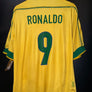 BRAZIL RONALDO 1998-1999 ORIGINAL JERSEY SIZE L