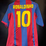 BARCELONA RONALDINHO 2004-2005 ORIGINAL JERSEY Size L