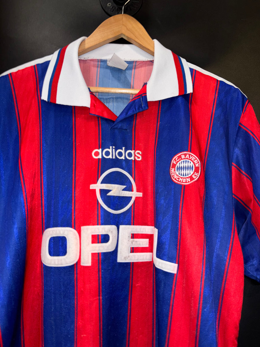 BAYERN MUNICH KLINSMANN 1995-1996 ORIGINAL JERSEY Size L