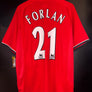 MANCHESTER UNITED FORLAN 2001-2002 ORIGINAL JERSEY Size L