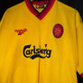 LIVERPOOL GERRARD 1997-1998 ORIGINAL JERSEY Size XL