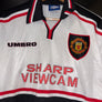 MANCHESTER UNITED  BECKHAM 1997-1998 ORIGINAL JERSEY Size M
