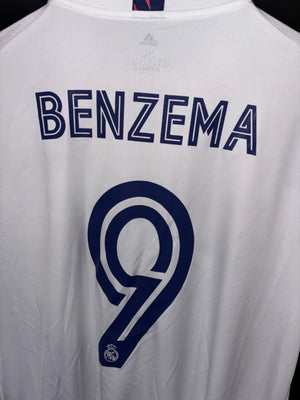 REAL MADRID BENZEMA 2020-2021 ORIGINAL JERSEY Size XL