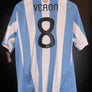 ARGENTINA VERON 2010-2011 ORIGINAL JERSEY SIZE L