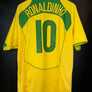 BRAZIL RONALDINHO 2004-2005 ORIGINAL JERSEY SIZE XL