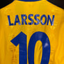 SWEDEN LARSSON 2000-2001 ORIGINAL JERSEY SIZE L