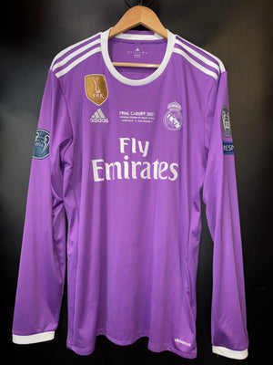 REAL MADRID RONALDO 2016-2017 ORIGINAL AWAY JERSEY SIZE L