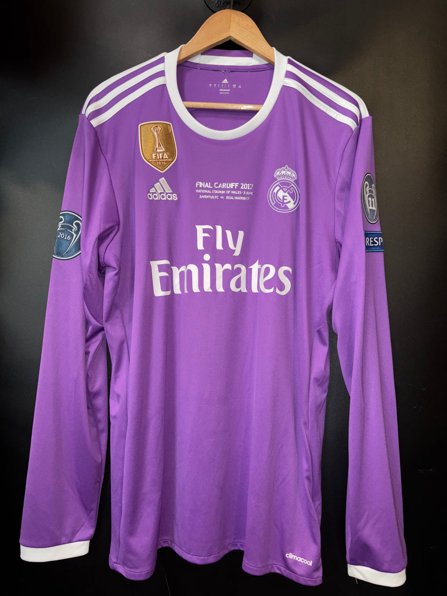 REAL MADRID RONALDO 2016-2017 ORIGINAL AWAY JERSEY SIZE L