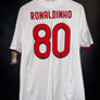 AC MILAN RONALDINHO 2009-2010 ORIGINAL JERSEY Size M