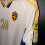 SWEDEN LARSSON 2000-2001 ORIGINAL JERSEY Size L