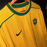 BRAZIL 1998-1999 ORIGINAL JERSEY SIZE XL