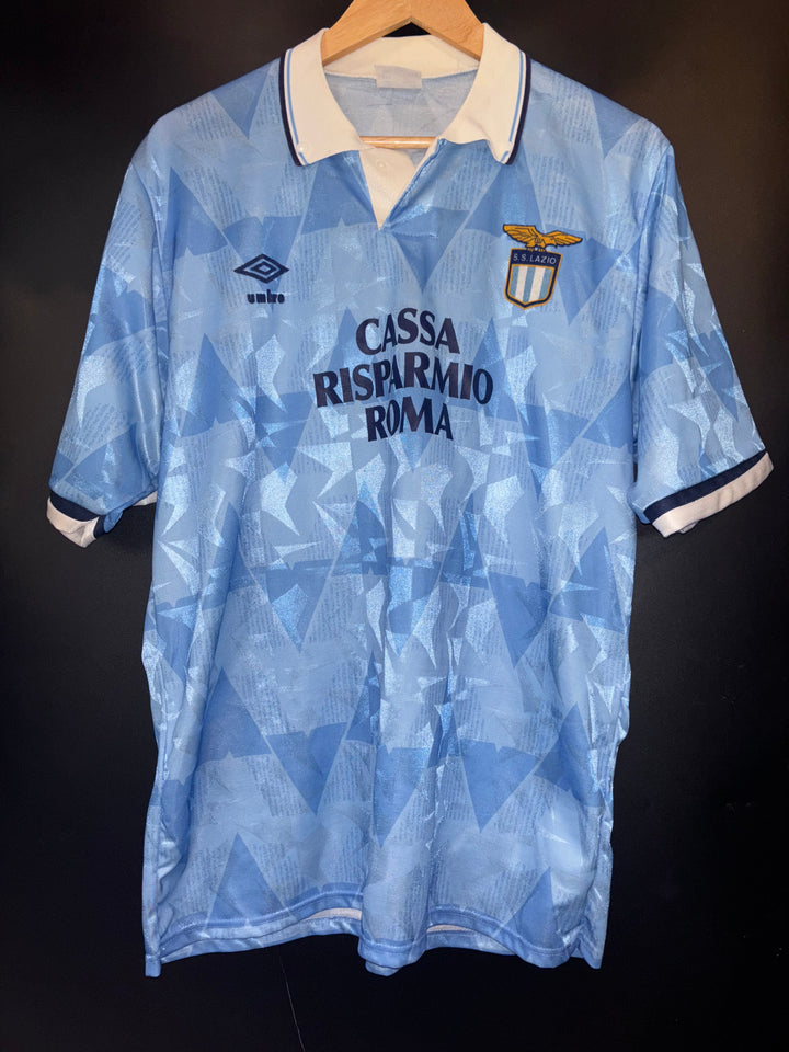 LAZIO 1990-1991 ORIGINAL JERSEY Size L