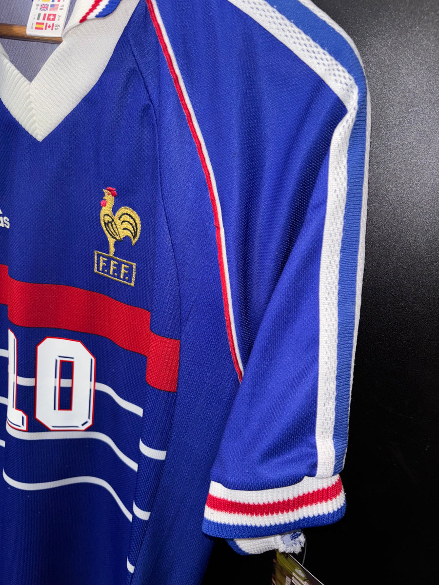 FRANCE ZIDANE 1998-1999 ORIGINAL JERSEY SIZE S