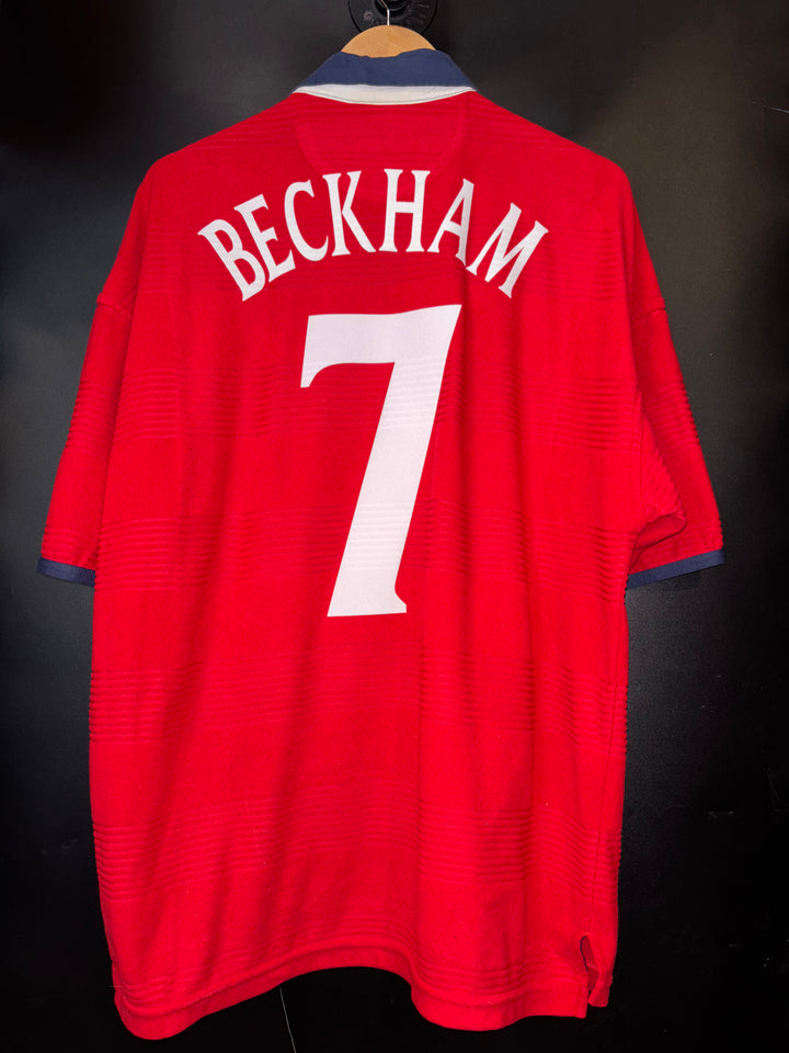 ENGLAND BECKHAM 1999-2000 ORIGINAL JERSEY Size XL