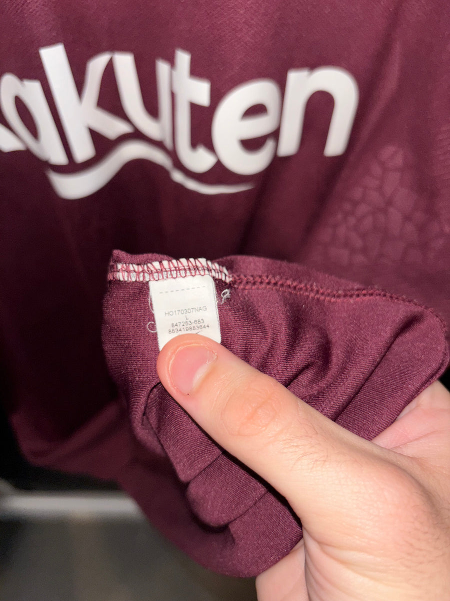 BARCELONA MESSI 2017-2018 ORIGINAL JERSEY Size L