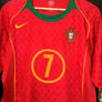 PORTUGAL FIGO 2004-2005 ORIGINAL JERSEY Size M
