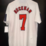 ENGLAND BECKHAM 1998-1999 ORIGINAL  JERSEY Size L