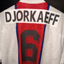 PSG PARIS SAINT GERMAIN DJORKAEFF 1995-1996 ORIGINAL JERSEY SIZE L