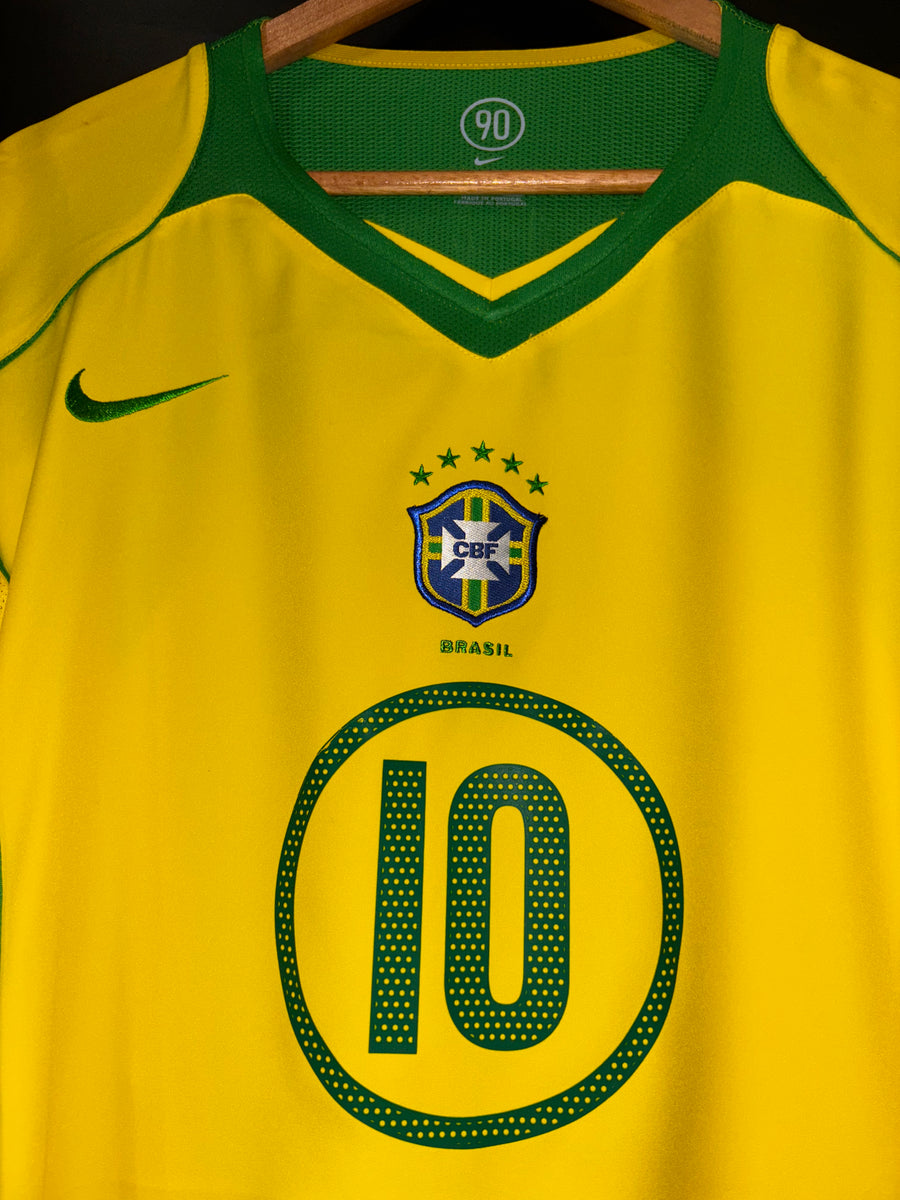 BRAZIL RONALDINHO 2004-2005 ORIGINAL JERSEY SIZE XL