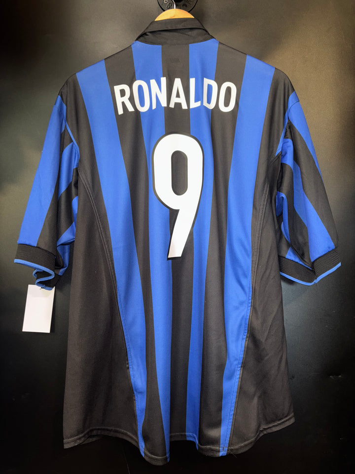 INTER MILAN RONALDO 1998-1999 JERSEY Size XL