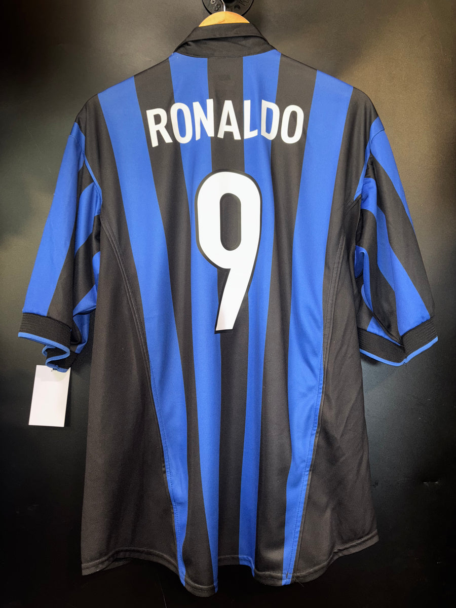INTER MILAN RONALDO 1998-1999 JERSEY Size XL