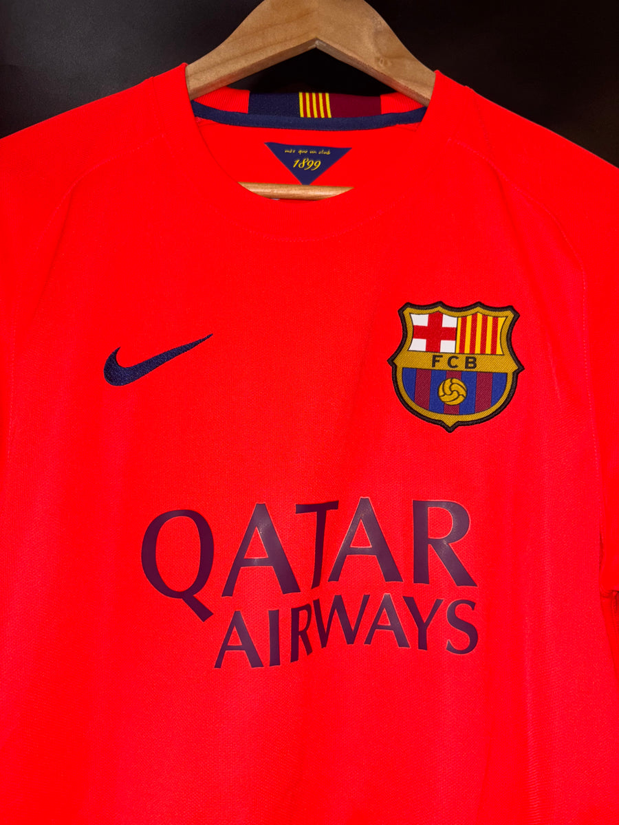 BARCELONA NEYMAR JR 2014-2015 ORIGINAL JERSEY Size L