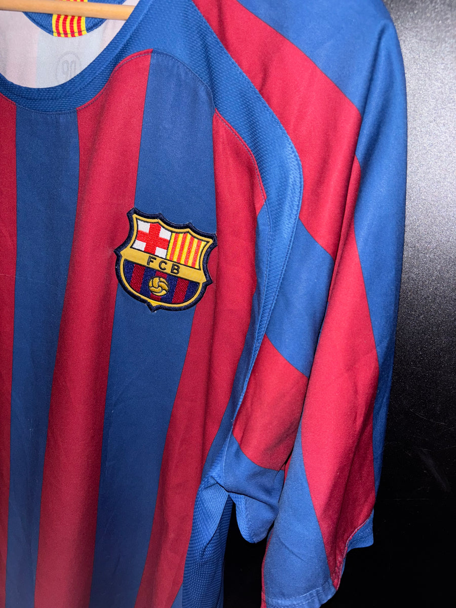 BARCELONA RONALDINHO 2005-2006 ORIGINAL JERSEY Size XL