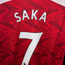 ARSENAL SAKA 2020-2021 ORIGINAL PLAYER JERSEY Size M