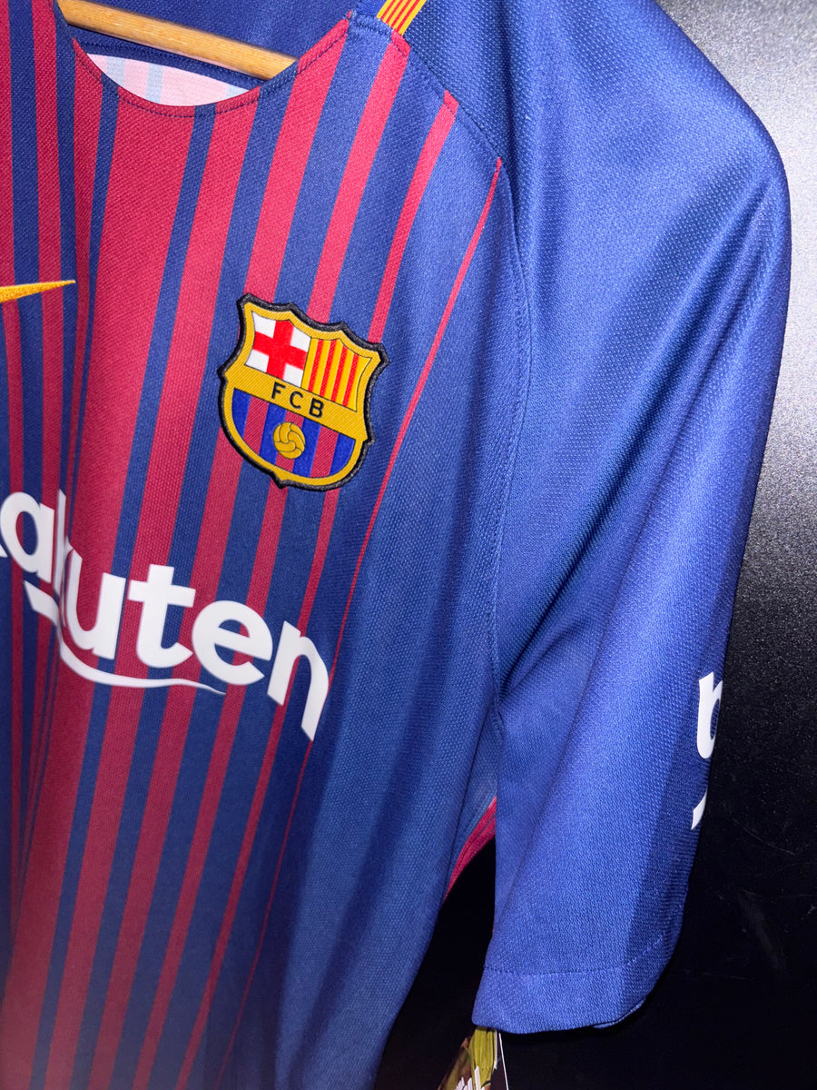 BARCELONA MESSI 2017-2018 ORIGINAL JERSEY Size M