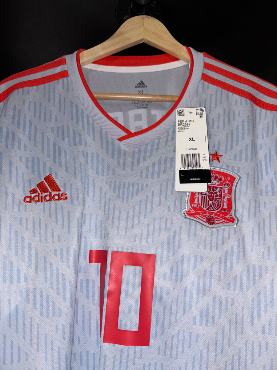 SPAIN THIAGO ALCANTARA 2018-2019 ORIGINAL JERSEY Size XL