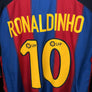BARCELONA RONALDINHO 2003-2004 ORIGINAL JERSEY Size L