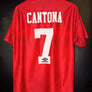 MANCHESTER UNITED CANTONA 1994-1995 ORIGINAL JERSEY Size M