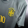 BRAZIL NEYMAR JR 2014-2015 ORIGINAL PLAYER JERSEY SIZE M