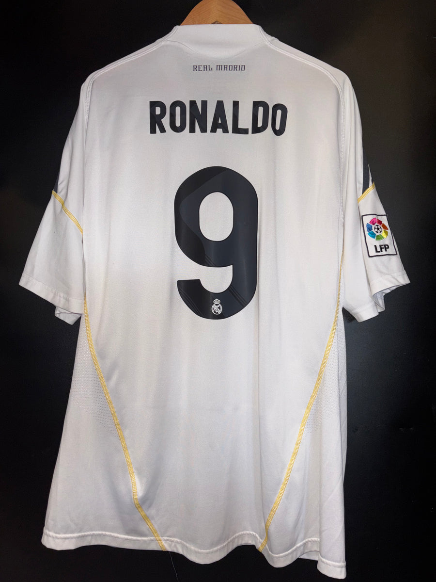 REAL MADRID RONALDO 2009-2010 ORIGINAL JERSEY Size 2XL