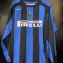 INTER MILAN ADRIANO 2005-2006 ORIGINAL JERSEY Size L
