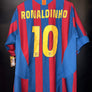 BARCELONA RONALDINHO 2005-2006 ORIGINAL JERSEY Size XL